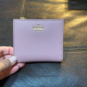 Kate Spade small pink wallet. Bifold
